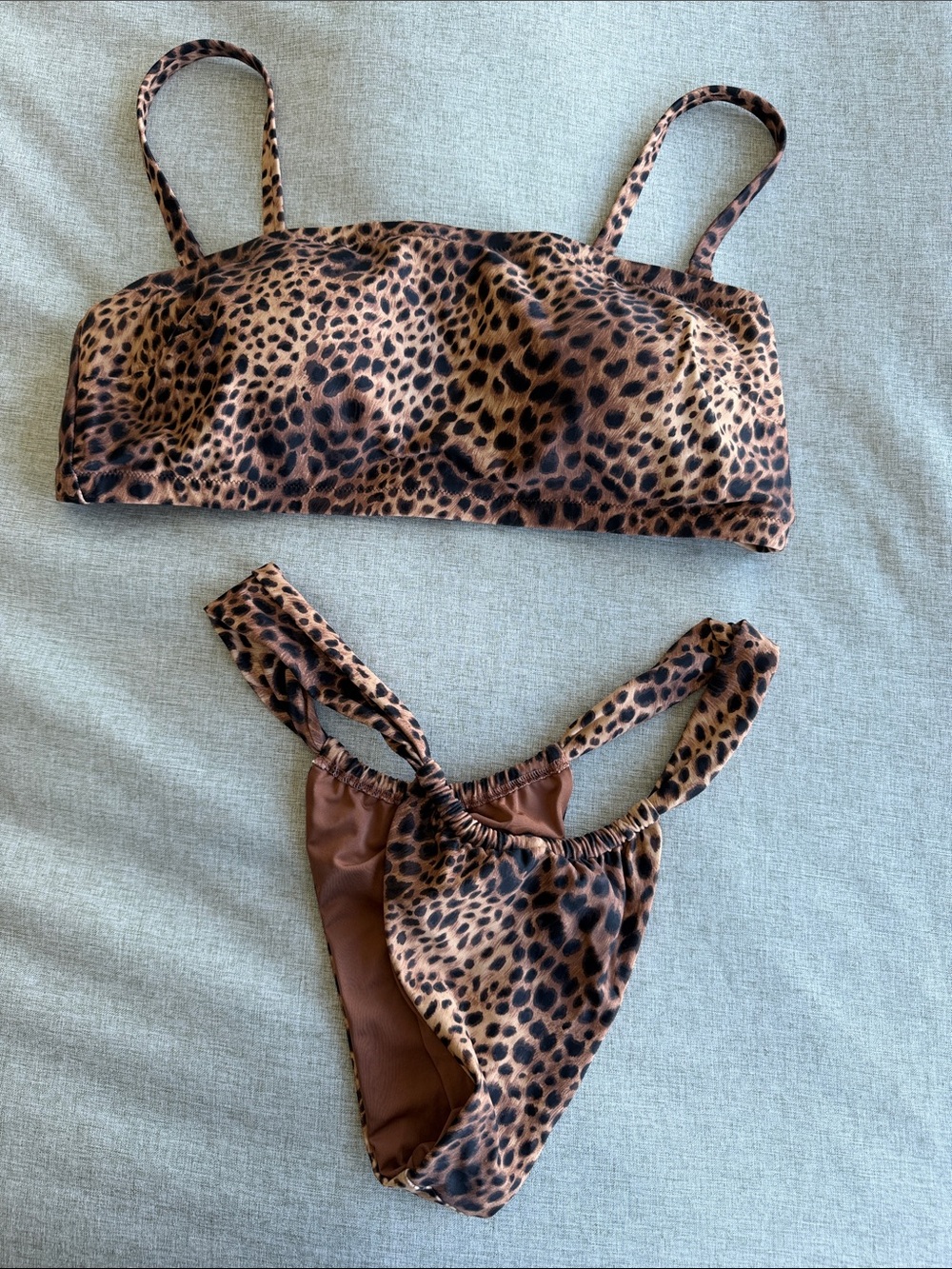 Aerie Leopard Print Bikini Set